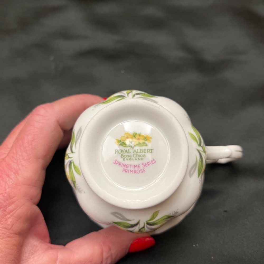 Vintage 1970’s Royal Albert Bone China “Primrose” Cup/Saucer. - Picture 10 of 11